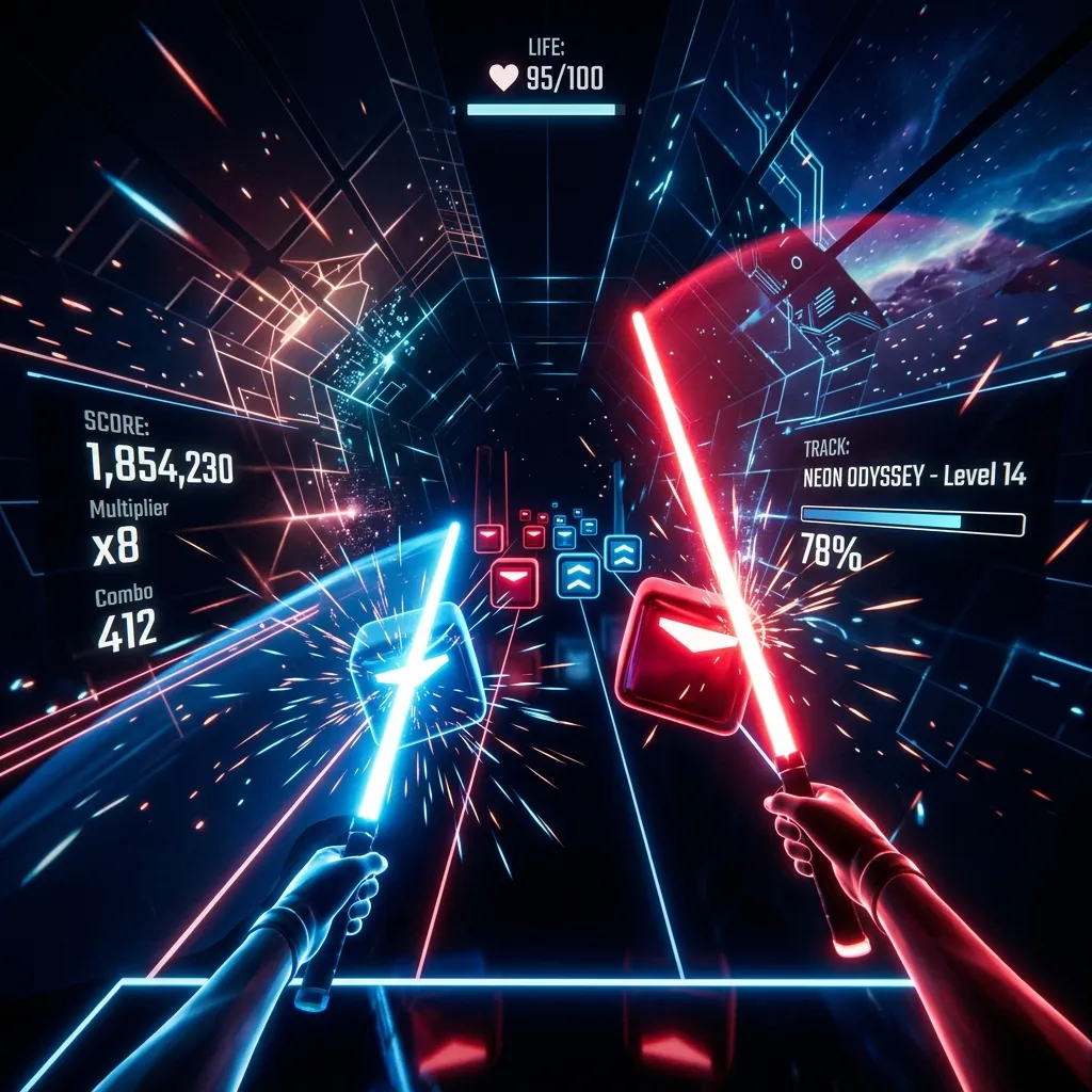 Beat Saber Gameplay