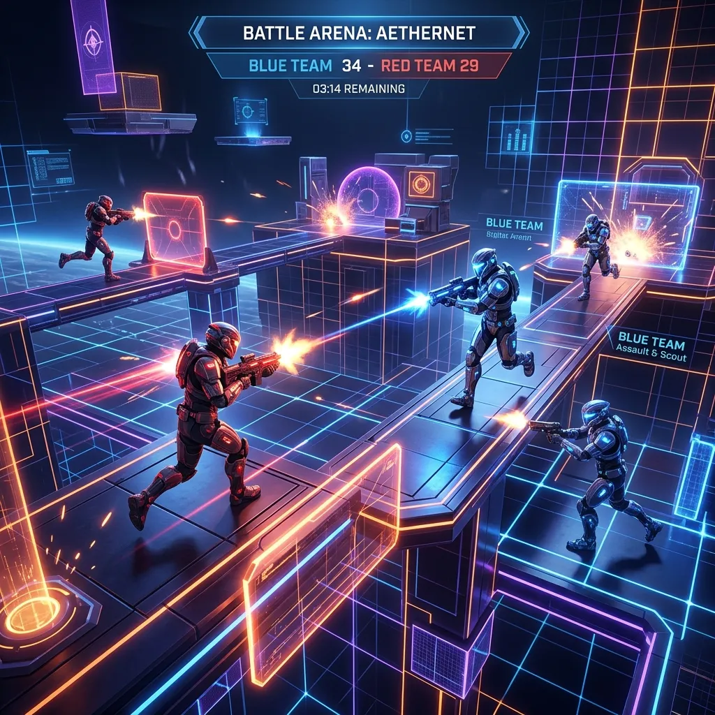 Spatial Ops Dynamic Arena Gameplay