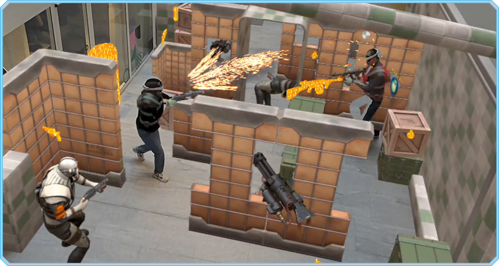 Spatial Ops Dynamic Arena Gameplay